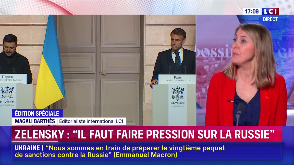 🔴 Affaire de corruption en Ukraine 🗣️ "Est-ce que notre rôle est de donner des leçons à l'Ukraine ? Pas vraiment, il a pu nous arriver d'avoir des scandales de ce type. Une démocratie doit s'honorer de savoir les régler avec une justice indépendante." : Emmanuel Macron