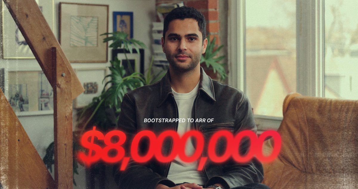 Today, @Chatbase crossed $8M in ARR. 100% bootstrapped. What started as a side project has grown into a platform trusted by over 10,000 customers. This milestone kicks off the next chapter of Chatbase. Building an AI agent that will become your customer-facing cofounder.