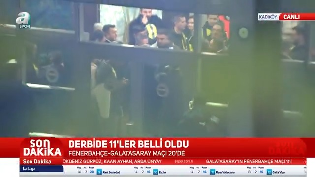 Fenerbahçe eski başkanı Ali Koç, Fenerbahçe - Galatasaray derbisini takip etmek için stadyuma giriş yaptı!