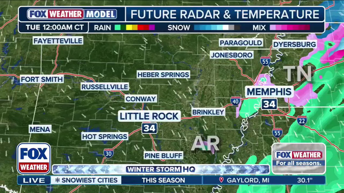 ⛈️❄️NASTY NOR'EASTER: Powerful nor'easter is expected to slam parts of the East Coast with some combination of rain, ice and snow. How the storm will impact travel conditions Tuesday: