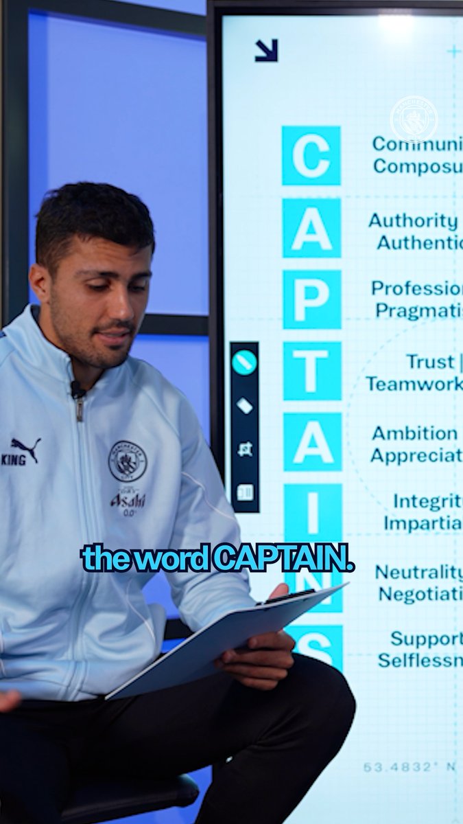 What makes a captain? ©️🫡 Tap to watch Bernardo and Rodri have their say ⤵️