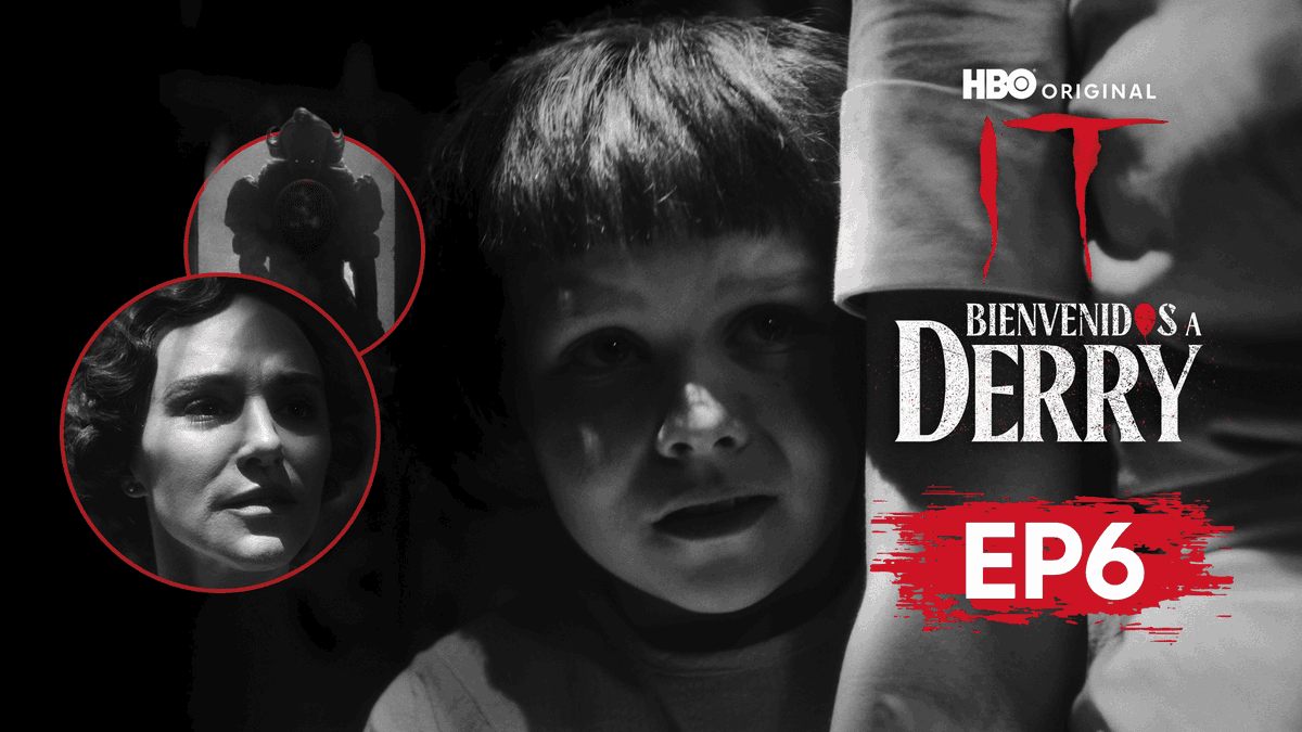 Una niña sola, en un cuarto oscuro… y encima le recibe un globo rojo a Pennywise 🎈🤦♂️El 6to episodio de #ITBienvenidosADerry ya asusta a todos en HBO