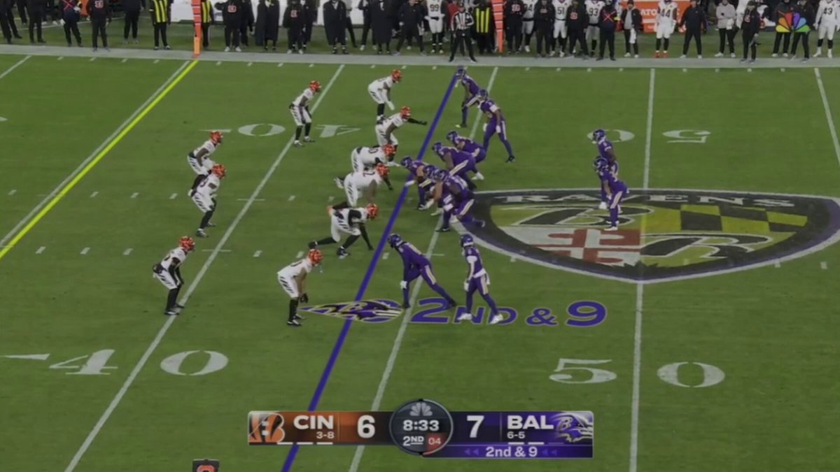Lamar Jackson rushing hasn't been the same since returning from injury, but his Week 13 did include: -Isaiah Likely fumbles away a 44-yard TD -Zay Flowers iffy OPI on 36-yard TD -Two near-miss potential chunk gains to DeVontez Walker
