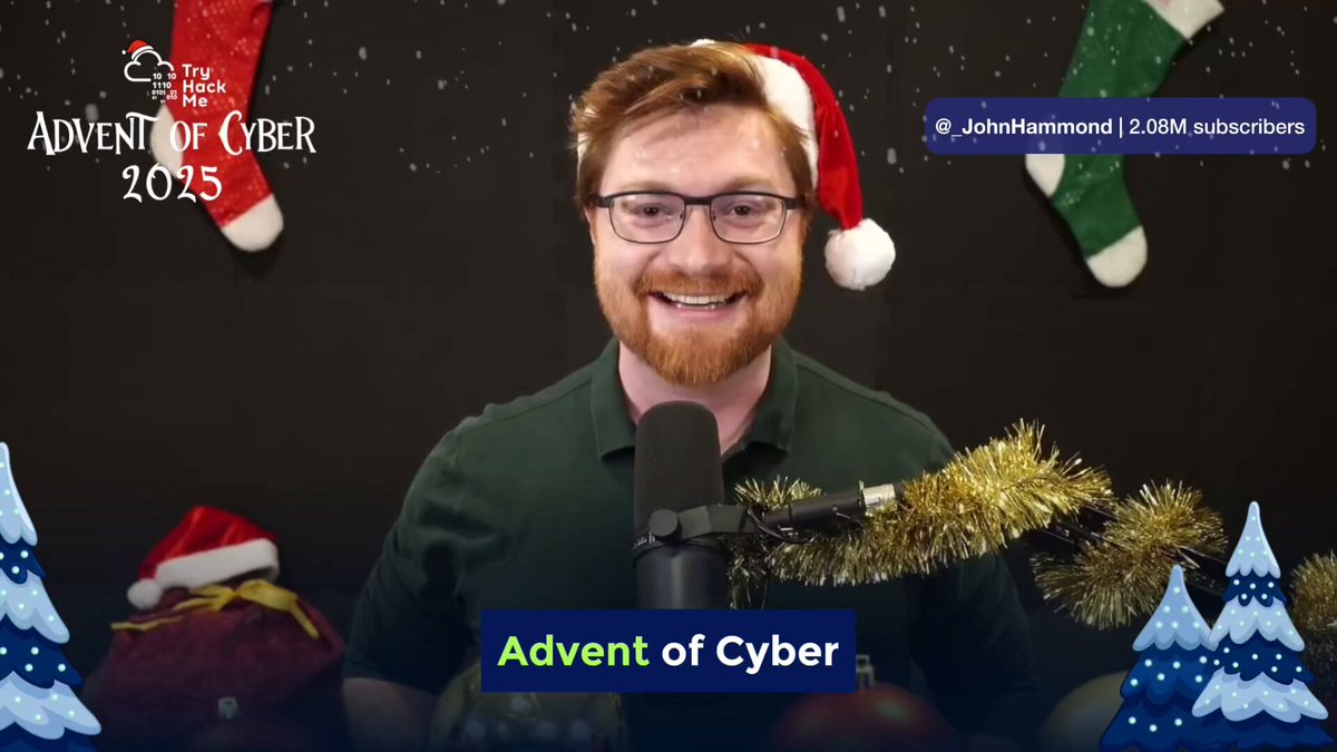 Stop everything. Advent of Cyber 2025 has officially entered the chat…and it's LIVE! 🎄 🚀 24 Days. 24 Challenges, filled with a full festive storyline, beginner friendly and completely free! And did we mention the $150,000 in prizes waiting for you?! 👀 🔥 If you’ve ever wanted to learn cyber security… THIS is your moment. If you’ve done AoC before… you already know the magic. If you’re hesitating… don’t. What are you still doing here? 👉 Join Advent of Cyber 2025