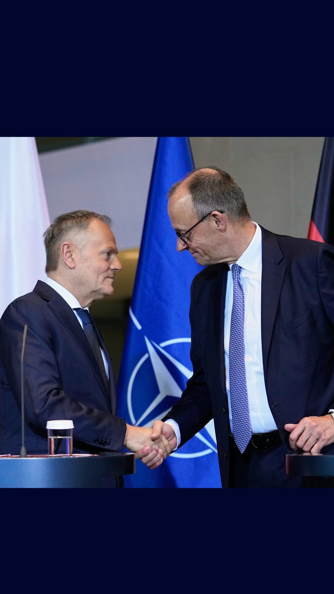 German Chancellor Merz has told Polish premier Tusk that "Poland is our indispensable partner". The two leaders met in Berlin as part of talks between the two nations' governments. Merz said Germany and Poland must stand together - particularly in view of Russian aggression.