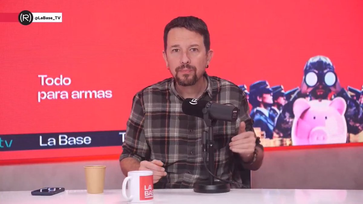 El récord en gasto militar decidido por el Gobierno es devastador para España y para la izquierda. Aquí explico por qué 👇🏽 📺