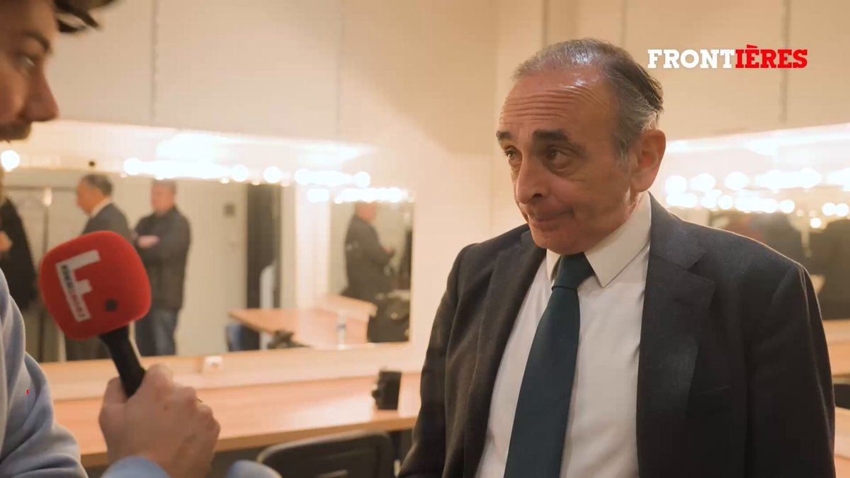 ⚡️"On peut être ami avec ceux qui ne pensent pas comme nous. Michel Onfray et Éric Naulleau sont mes amis et on confronte nos idées, c'est agréable" 📲Nous avons interviewé Eric Zemmour à la grande soirée du JDD.