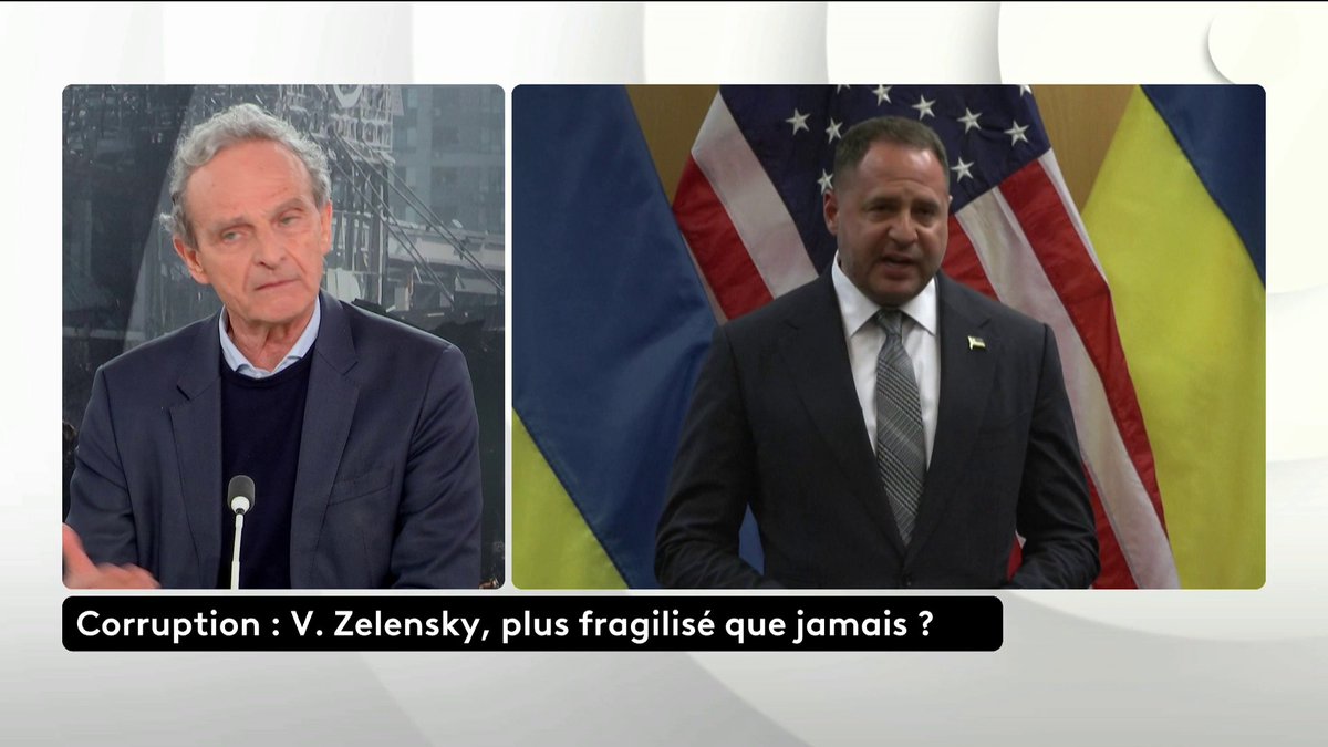 🔴 🗣️ "L'Ukraine est en guerre pour l'Europe et au nom de l'Europe", analyse Marc Lazar, professeur émérite à Sciences Po. Le président français a reçu aujourd'hui son homologue ukrainien, alors que les négociations autour du plan de paix continuent. #ToutEstPolitique #Canal16
