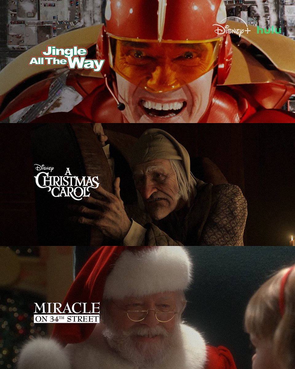 Our holiday plans are set. ✅ Stream all of these new and classic seasonal movies and more this month on Disney+ and Hulu.