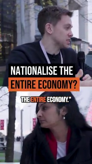 Zarah Sultana says we should "nationalise the entire economy." I asked her what meant in practise.