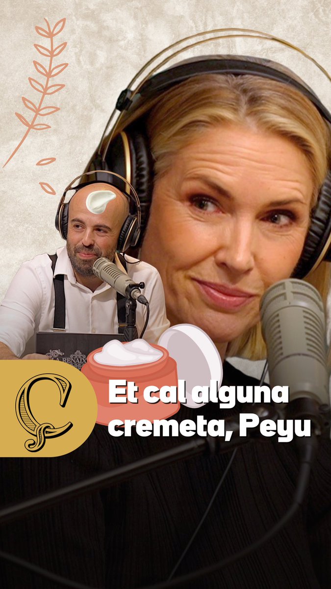 Encara et penses que les models es jubilen als 40? 👀 Judit Mascó passa per “La Renaixença” per demostrar que als 56 anys continua treballant i aprofita per donar algun consell de bellesa a en Peyu. 💅🏻 Tu també tens un remei infal·lible per mantenir-te jove? #LaRenaixença3Cat