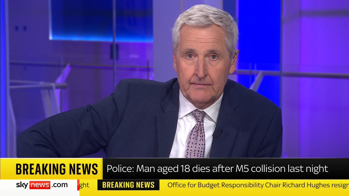 BREAKING: An 18-year-old man has died after exiting an ambulance on the M5 last night, according to Avon and Somerset Police. Sky's @MarkAustinTV has the latest ⬇️ Read more 🔗 📺 Sky 501, Virgin 602, Freeview 233 and YouTube