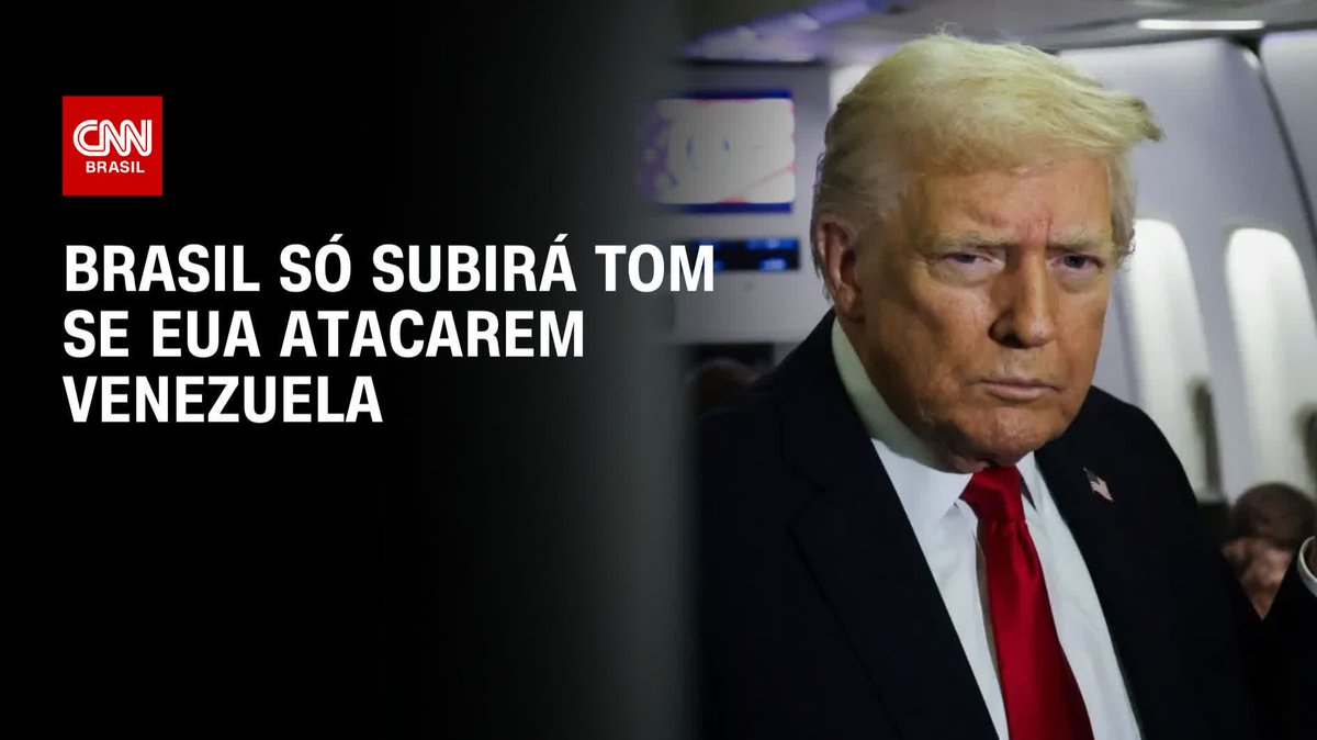Brasil só subirá tom se EUA atacarem Venezuela; assista #CNNBrasil360°