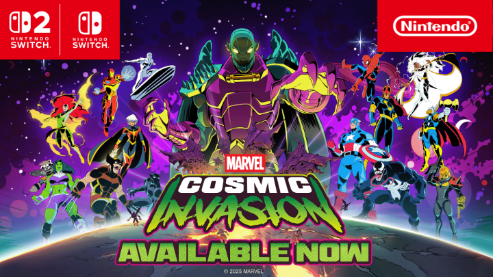 Defend the galaxy from the deadly Annihilation Wave with iconic Marvel Super Heroes in MARVEL Cosmic Invasion, out now on #NintendoSwitch2 and #NintendoSwitch! ⭐ Your cosmic battle awaits: