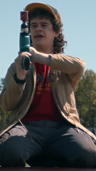 i think dustin enjoyed this a little TOO much