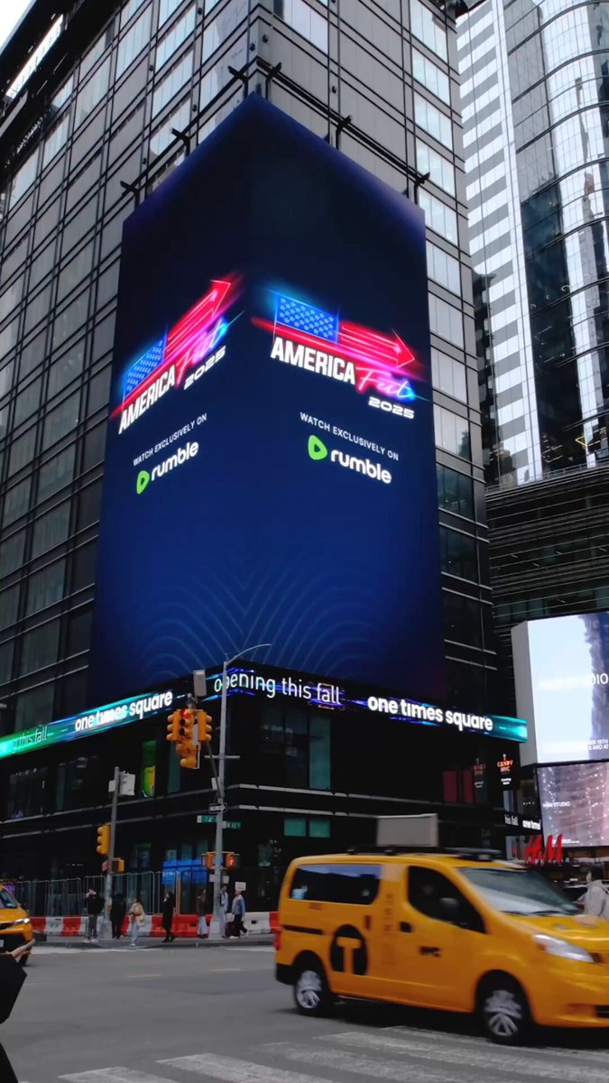 Thanks to our friends at Rumble, Charlie is in time square in NYC! This is so amazing!