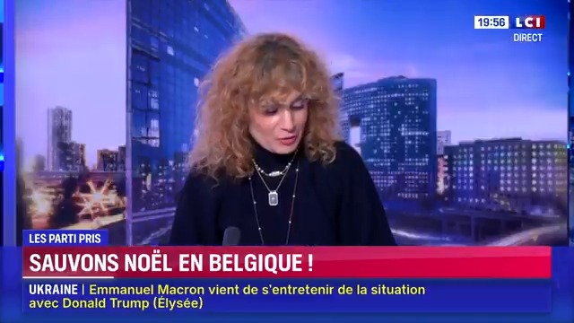 📢 : « Sauvons Noël en Belgique ! » , le parti pris #international d’Abnousse Shalmani Abnousse Shalmani “La ville de Bruxelles a inauguré sur la Grand-Place une nouvelle crèche de Noël intitulée Les étoffes de la nativité.” #24hPujadas #LCI #Noël #Belgique #crèche ⤵️