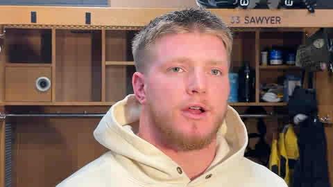 #Steelers rookie Jack Sawyer said he noticed an eagerness and urgency as the team reported today