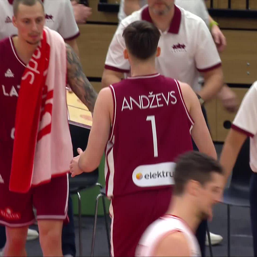 18 years old, but playing like a veteran. Remember the name: Adrians Andzevs. #FIBAWC | #StepItUp