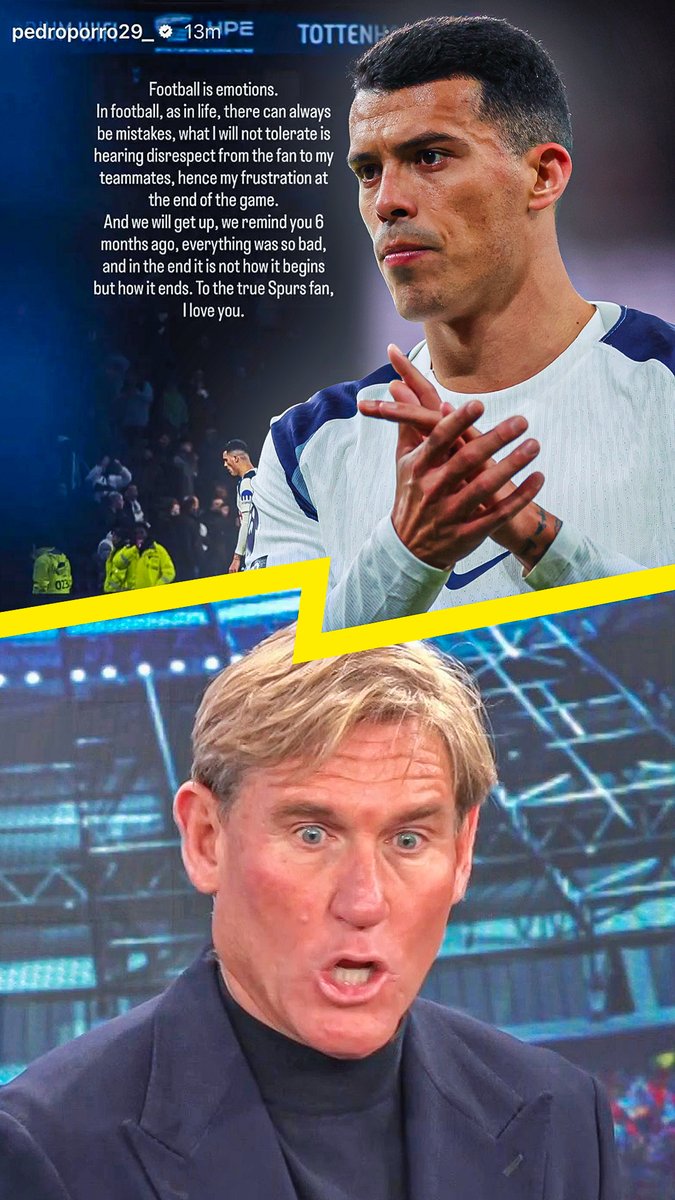 🔥 "Are listening to this entitled tripe?" 🤯 "Maybe the fans should stay at home." Simon Jordan and Martin Keown go back and forth over Thomas Frank and Pedro Porro's message to Spurs fans after their home defeat to Fulham following a mistake from Guglielmo Vicario.
