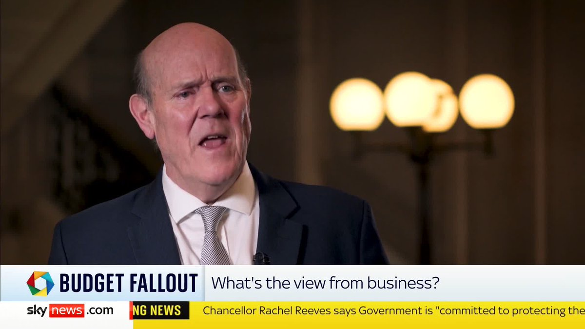 'This is the first time in my life I have seen a government with a majority of 160 unable to get through vital pieces of legislation that it wanted to.' CBI Chair Rupert Soames speaks about Labour's decision to scrap the two-child benefit cap in the budget
