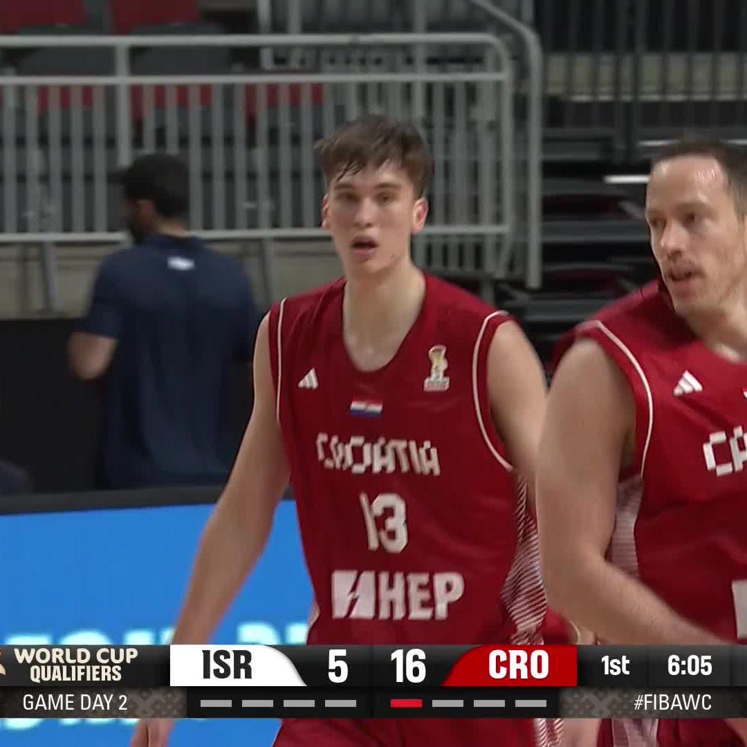 The NBA is calling? 📞 Croatia's 19-y/o Michael Ruzic: 📊 23 PTS | 11/15 FG | 9 REB | 3 AST #FIBAWC | #StepItUp