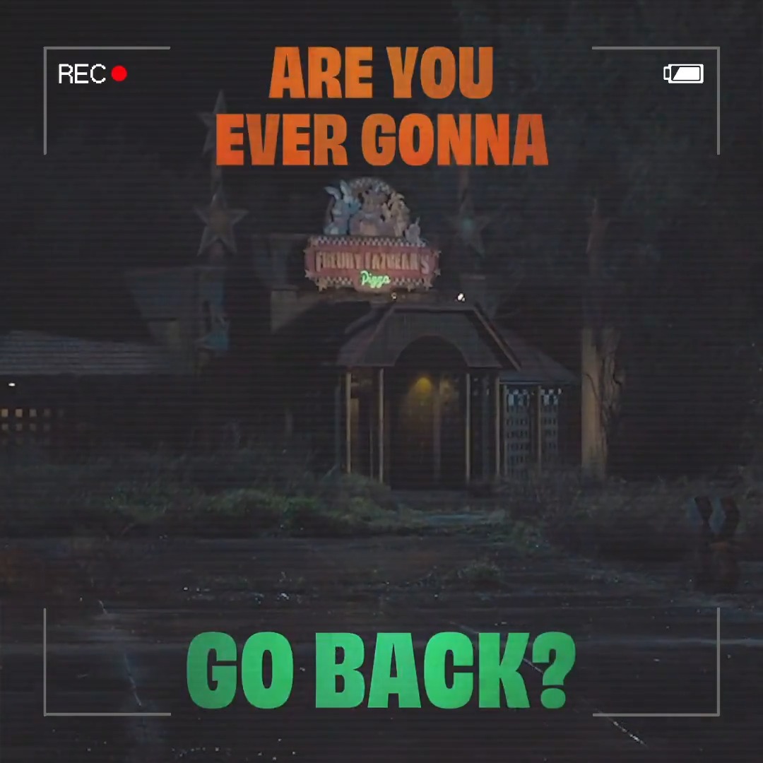 Who said they were done? Five Nights at Freddy’s 2 only in theaters Friday. Get tickets now: