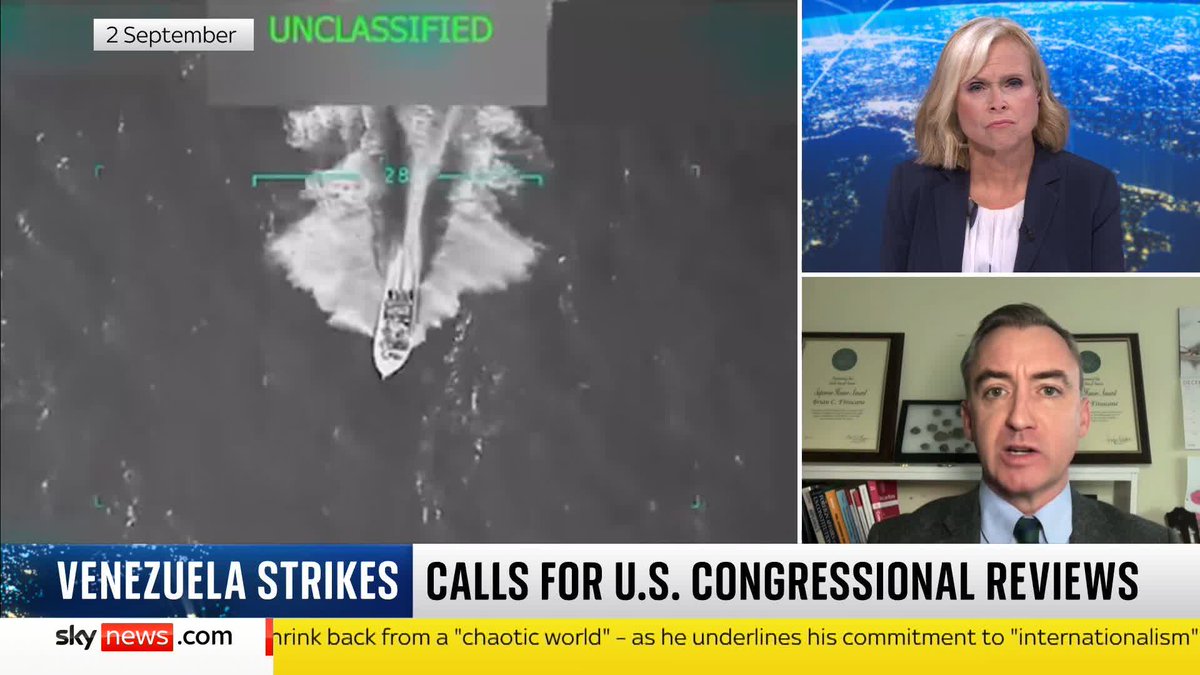 'The alleged directive from Pete Hegseth to strike would be unlawful.' A former state department lawyer reacts, as Hegseth faces accusations of war crimes after a second round of strikes on an alleged narco-boat was authorised. He adds: 'They're not organised armed groups'