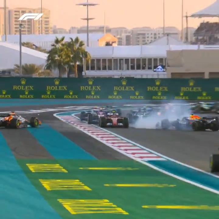 Just remembered this was lap 1 of Abu Dhabi last year 😭