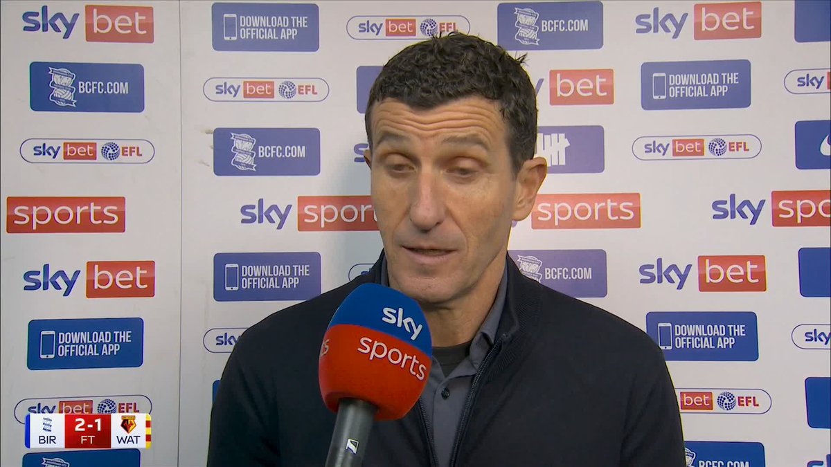 "We paid for our mistakes!" Javi Gracia reflects on a tough night at St Andrew’s 😬