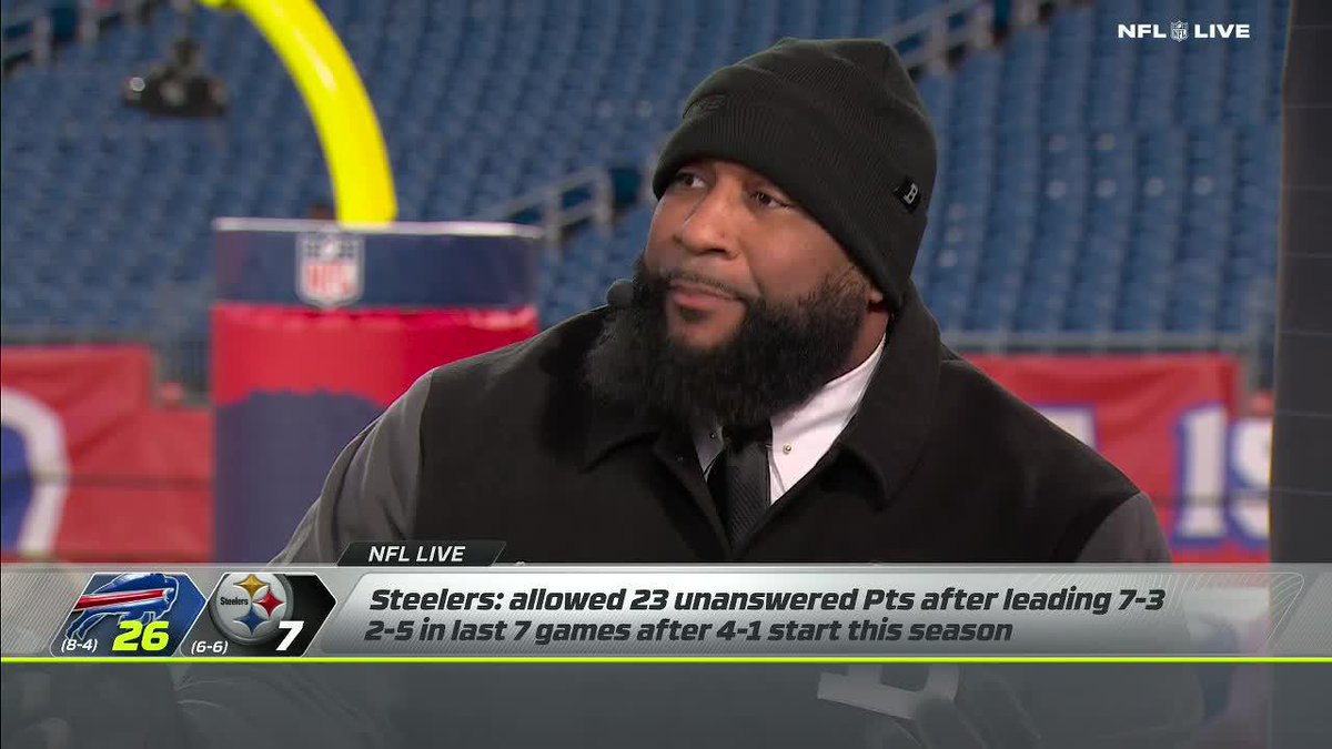 "The Pittsburgh Steelers are exactly where they deserve to be." —Marcus Spears on the Steelers going nowhere until they fix the quarterback position 😳