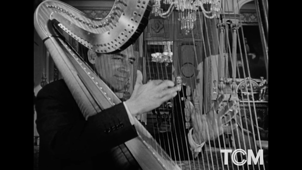fun fact: the bishop’s wife sfx team superimposed professional harpist gail laughton’s hands on cary grant’s body to make this scene looks more realistic