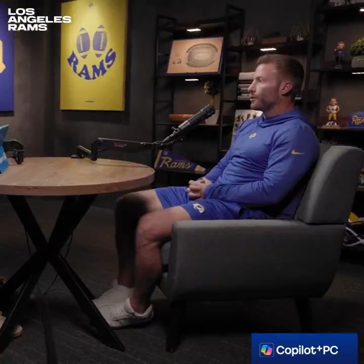 "I love the fight, I love the resilience of this group." #RamsHouse | Microsoft Copilot + Microsoft