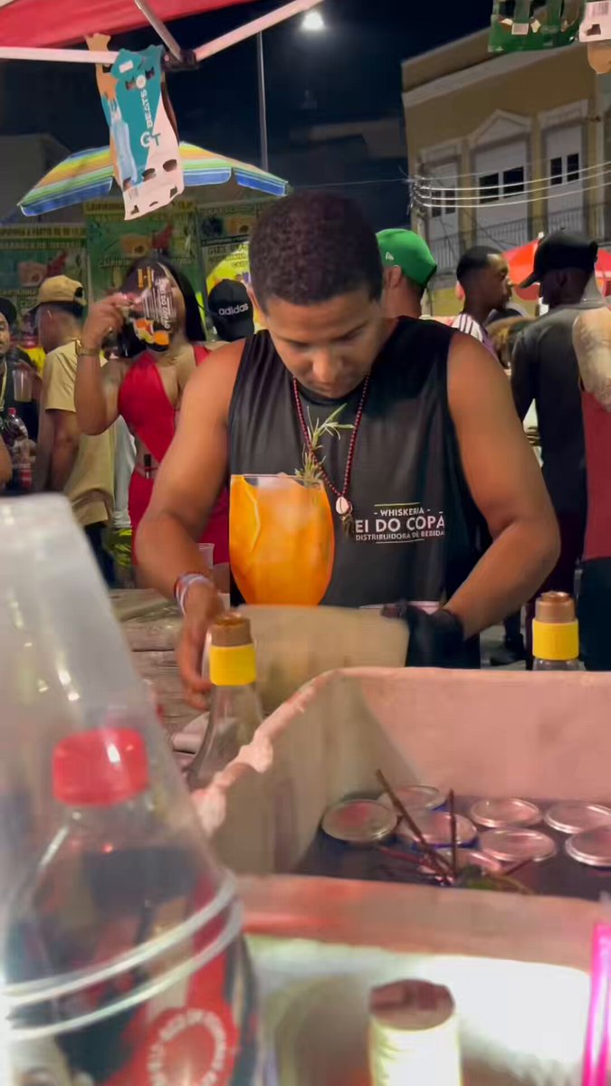 Tamo indo pra pedra do sal distribuir Drinkiss pra tropa, quem morar perto, só colar