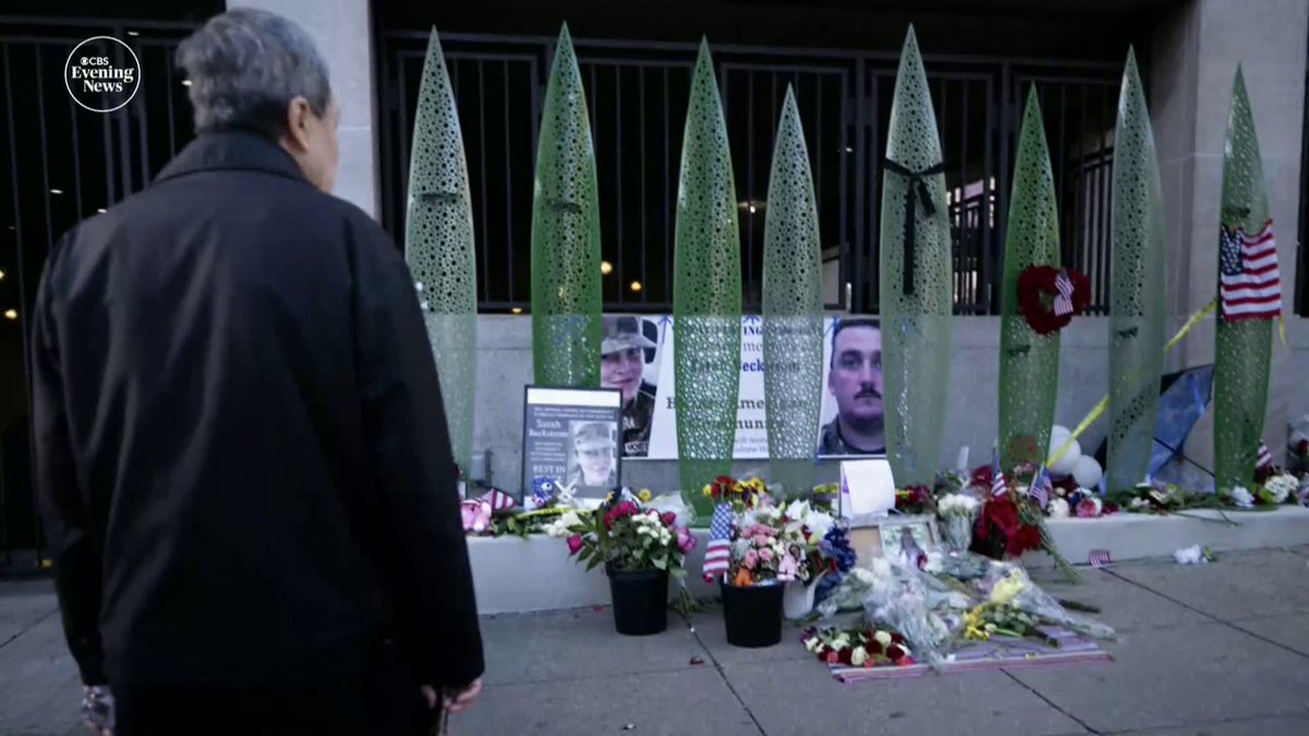 Air Force Staff Sgt. Andrew Wolfe remains hospitalized in serious condition after a shooting in Washington, D.C., last week that left Army Spc. Sarah Beckstrom, 20, dead. CBS News’ Nicole Sganga has new details on the suspect, identified as 29-year-old Afghan national Rahmanullah Lakanwal.