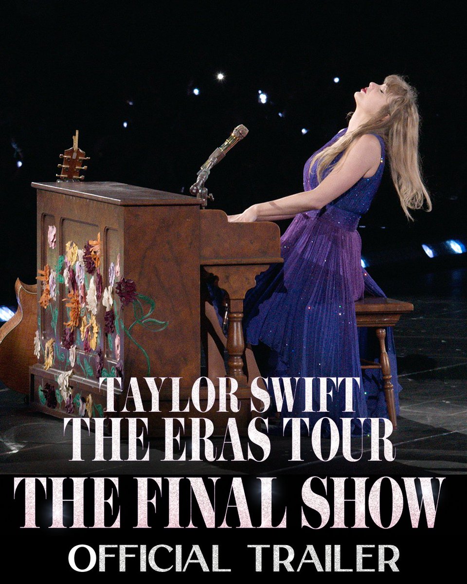 Get a front row seat to the final show of the record-breaking concert, now featuring THE TORTURED POETS DEPARTMENT. Taylor Swift | The Eras Tour | The Final Show streams exclusively on Disney+ beginning December 12.