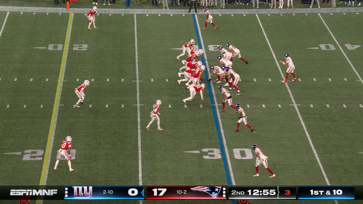 Darius Slayton catch-and-run for a Giants TD! NYGvsNE on ESPN/ABC Stream on NFL+ and ESPN App
