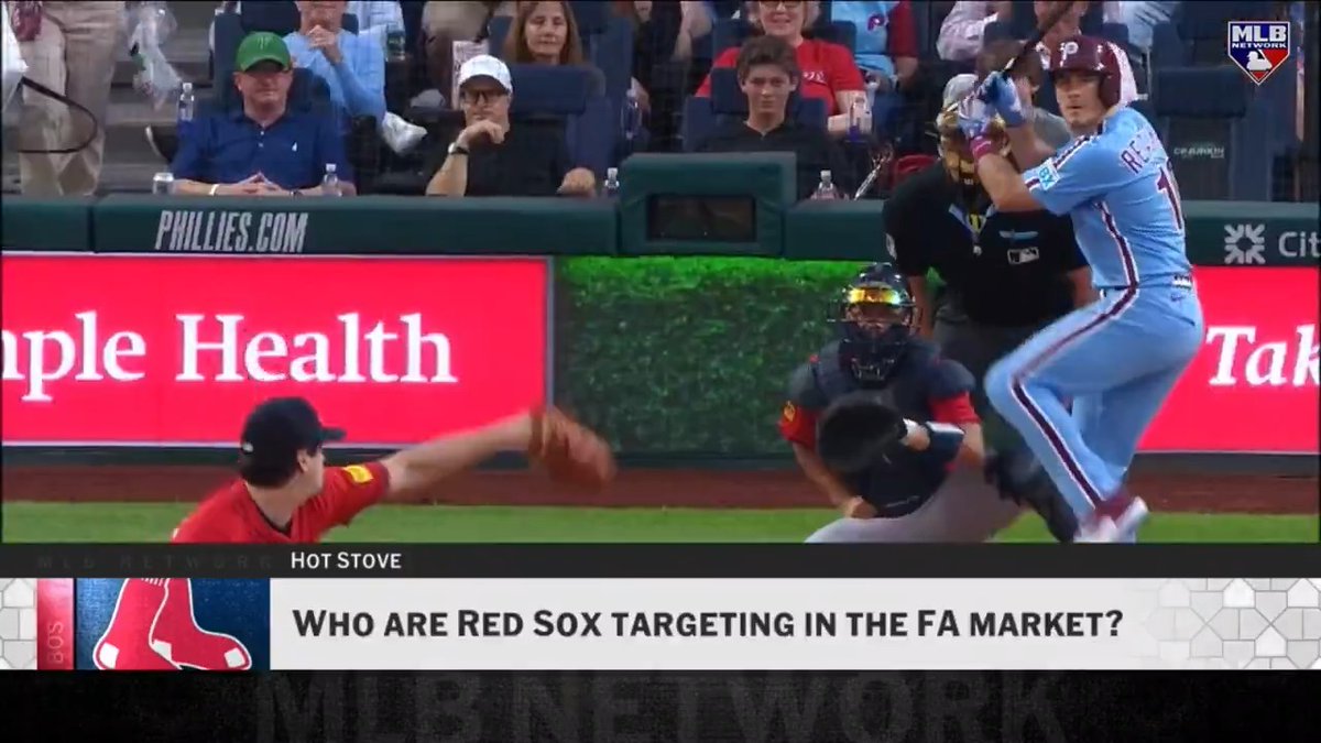 "They want two out of five hitters: Pete Alonso, Kyle Schwarber, Alex Bregman or Kazuma Okamoto at third base or J.T. Realmuto..." Steve Phillips outlines Boston's plans to bolster their lineup this offseason.