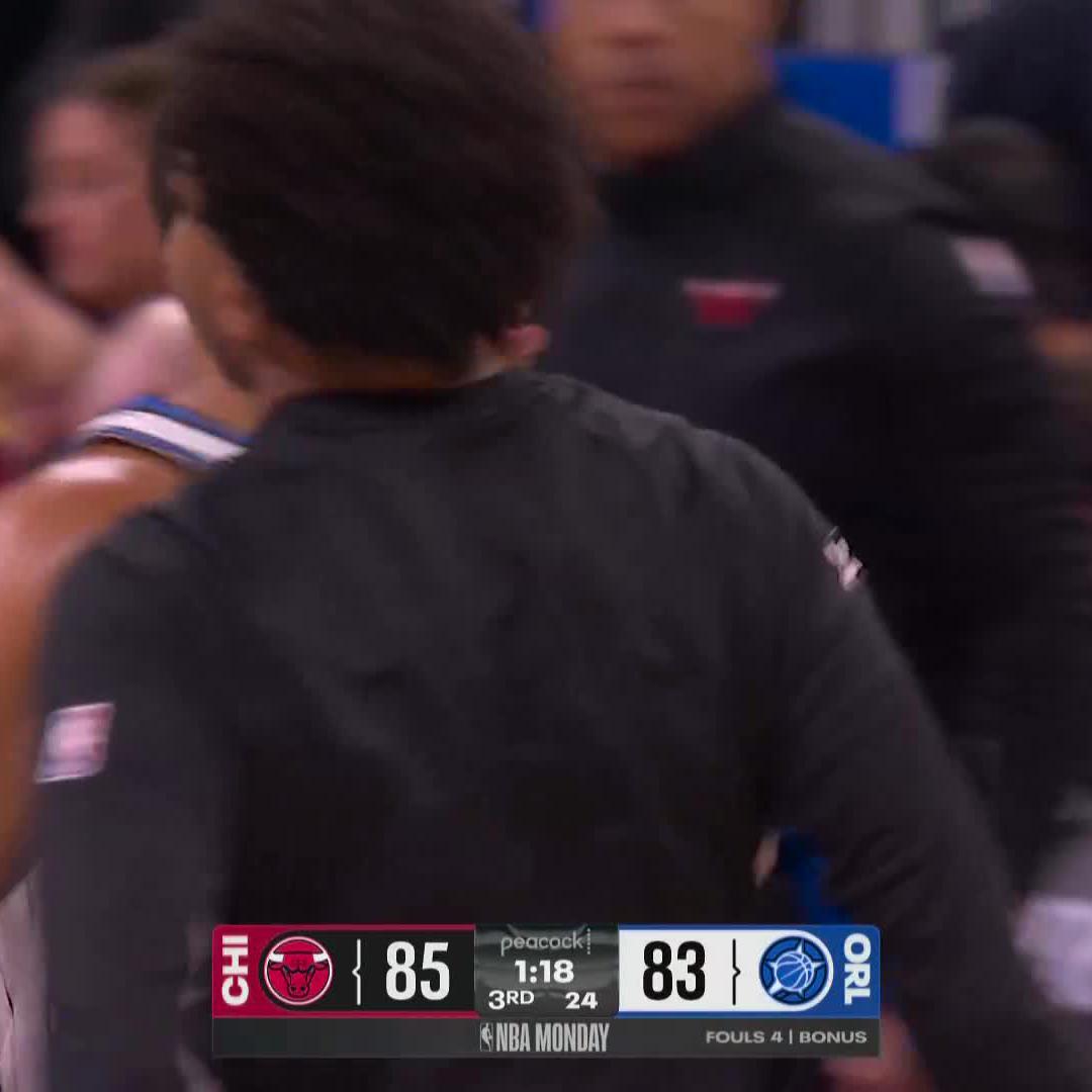 Just listen to the Orlando crowd after this Desmond Bane 3-pointer! 📺 Peacock
