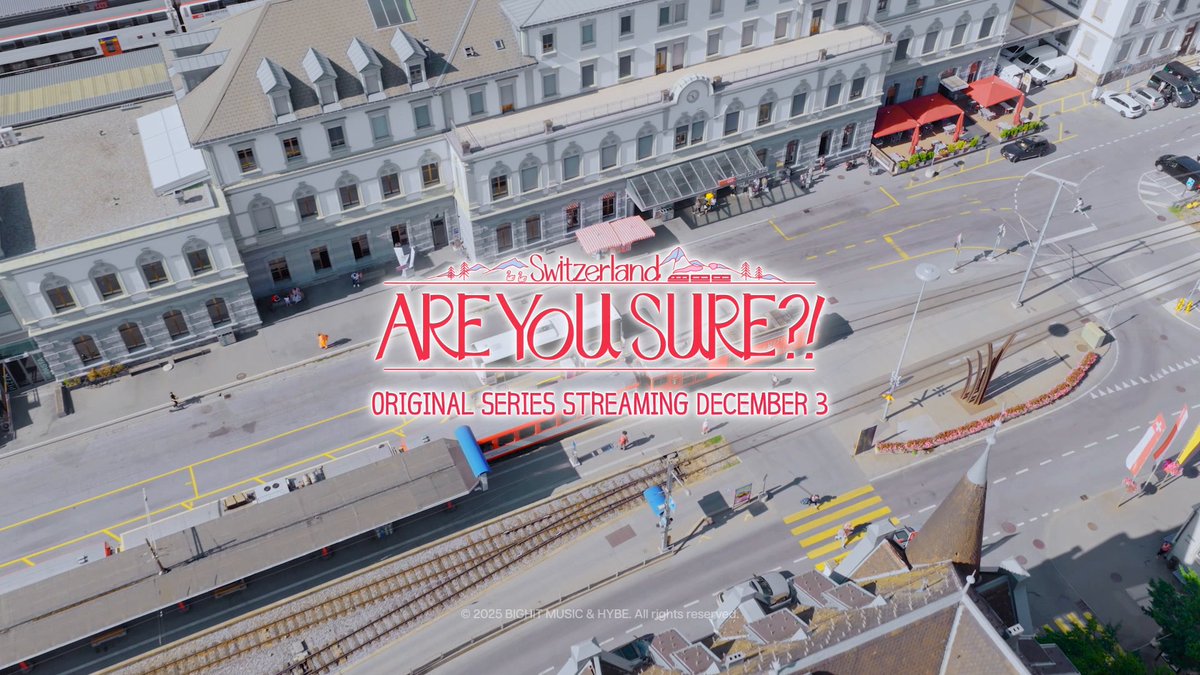 New adventures at every turn 🇨🇭 Catch Jimin and Jung Kook explore Switzerland in the most chaotic way. Stream #AreYouSure?! Season 2 this 3 December only on #DisneyPlusMY.