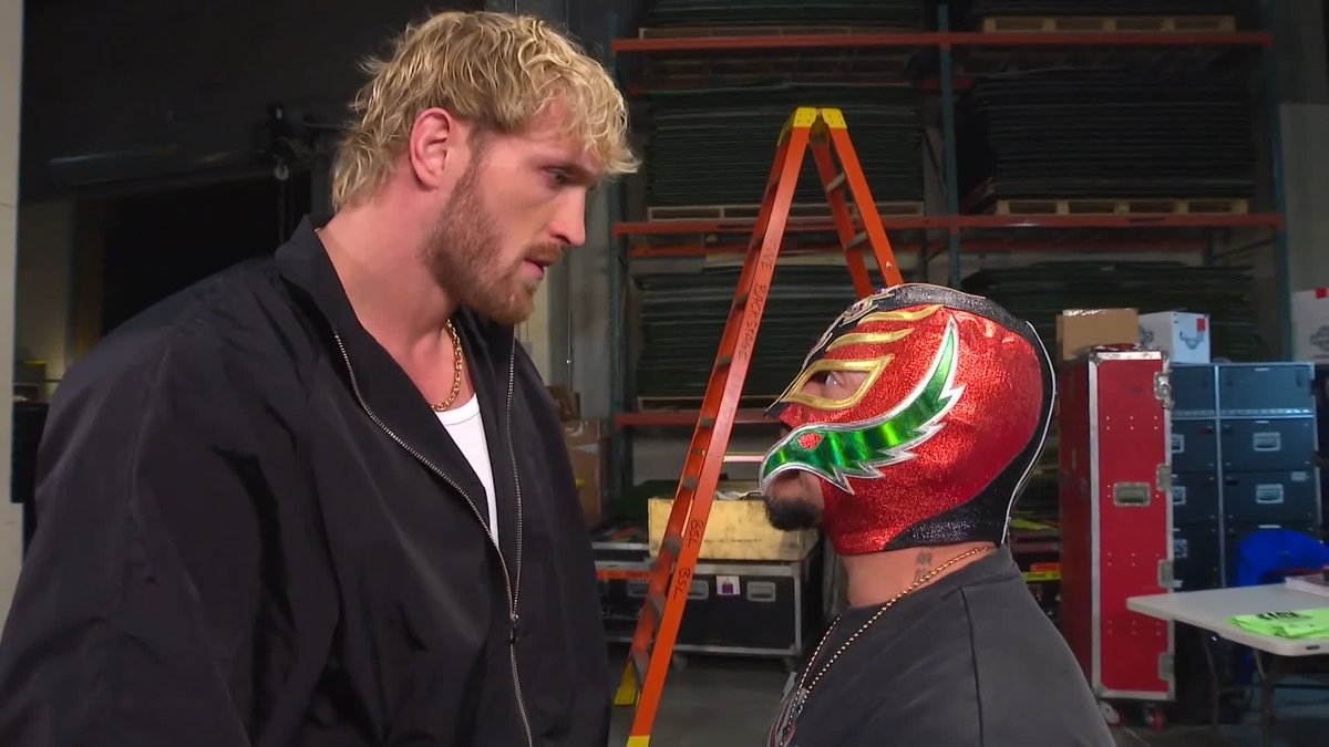 REY MYSTERIO JUST SLAPPED LOGAN PAUL! 👋