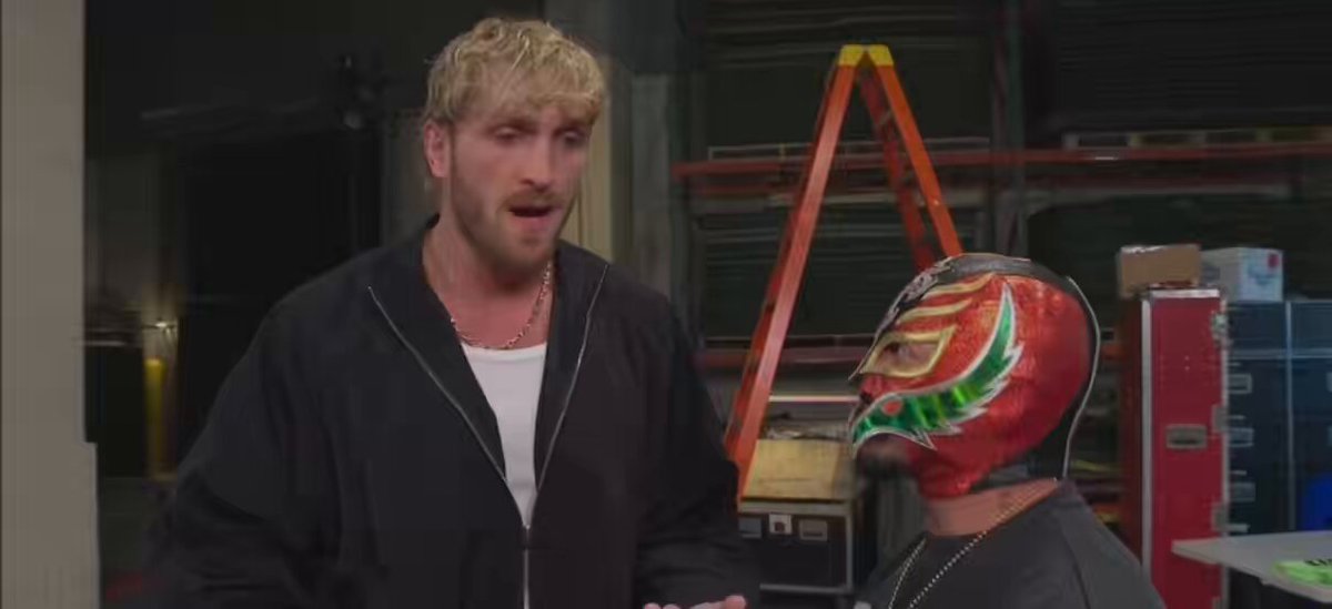 Logan Paul tells Rey Mysterio that he’s going to retire him #WWERAW