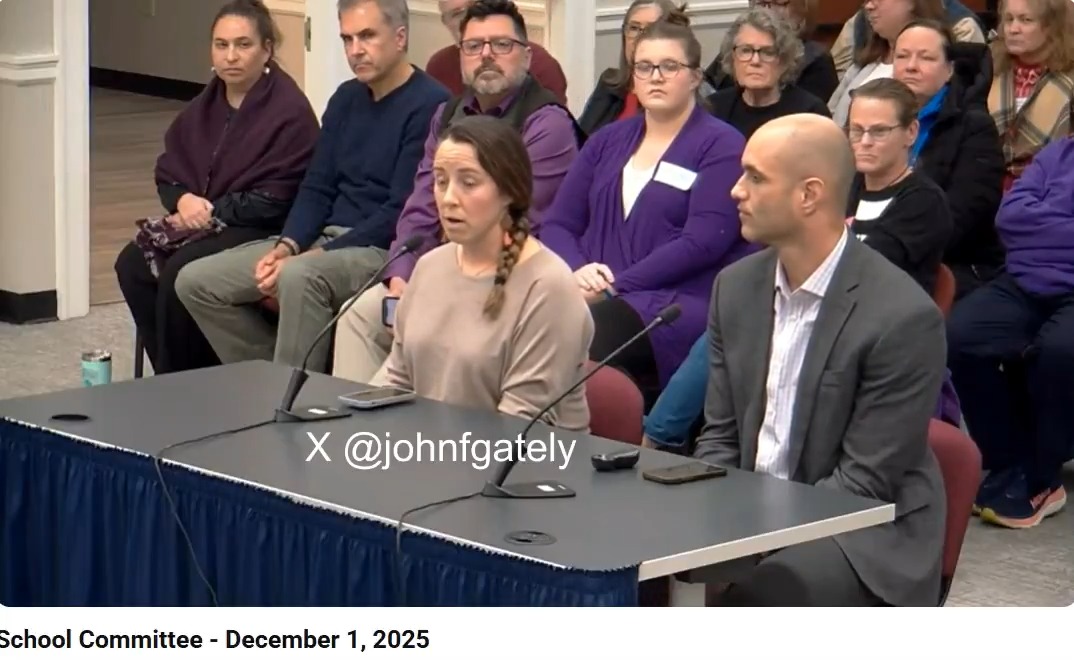 "CUT OPEN CONDOM" Plymouth parent of six Kathy Bom Conselho explains how the school dept tried to hide an explicit sex ed curriculum from parental review. #mapoli Mafamilyaction MA Family Institute