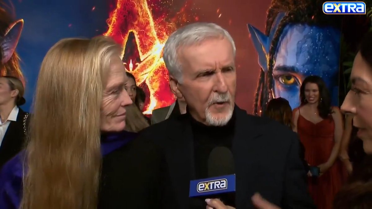 James Cameron says "Avatar: Fire and Ash" brings depth of heartbreak not seen since "Titanic"! 💔 #Avatar #AvatarFireAndAsh Avatar