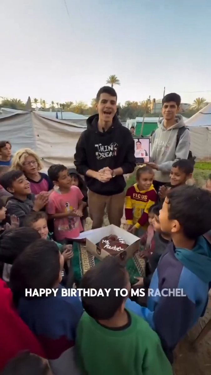 The Children threw a Birthday Party to honor and thank Ms.Rachel