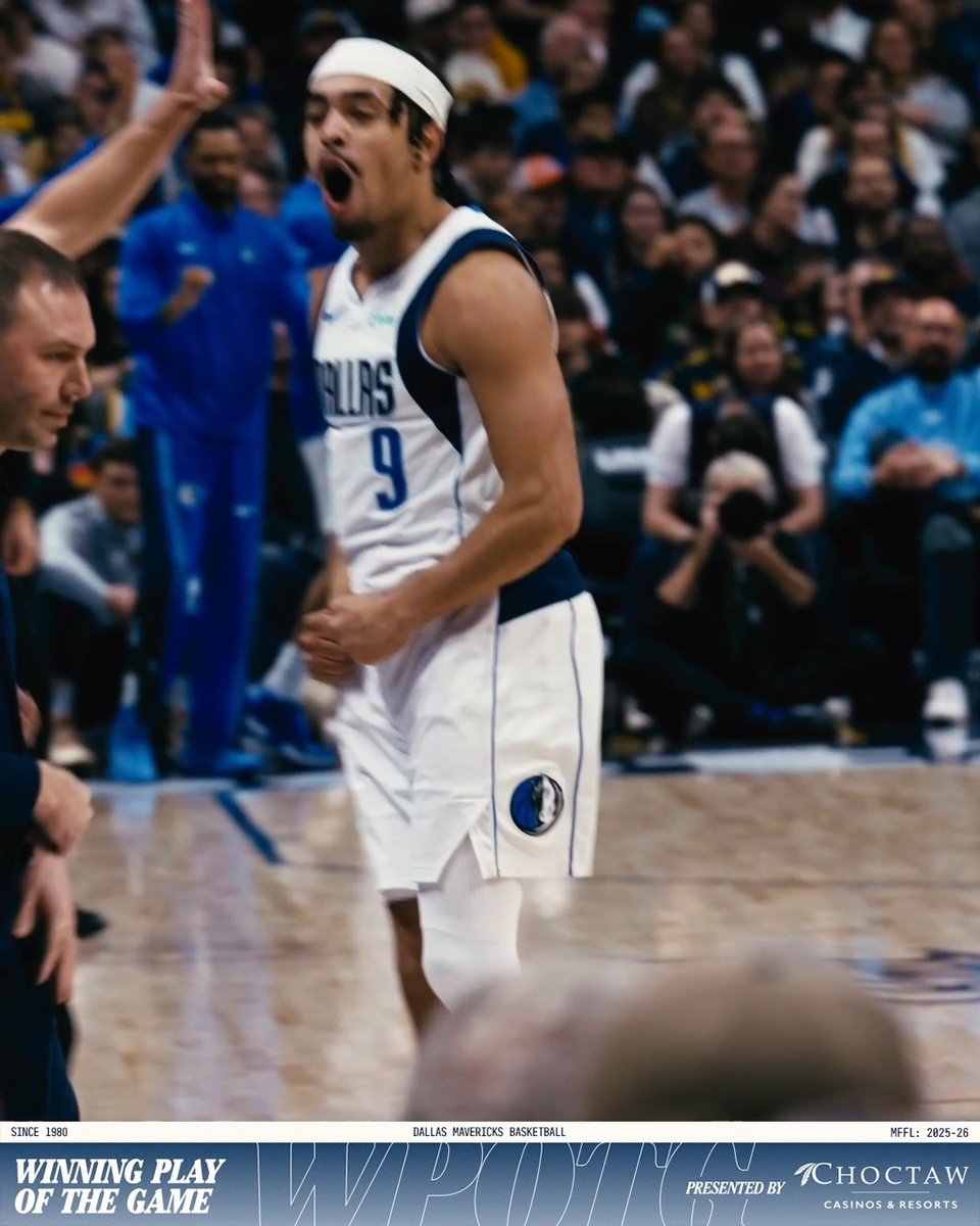 Poetry in motion ✍️ Winning Play of the Game presented by Choctaw Casinos & Resorts #MFFL