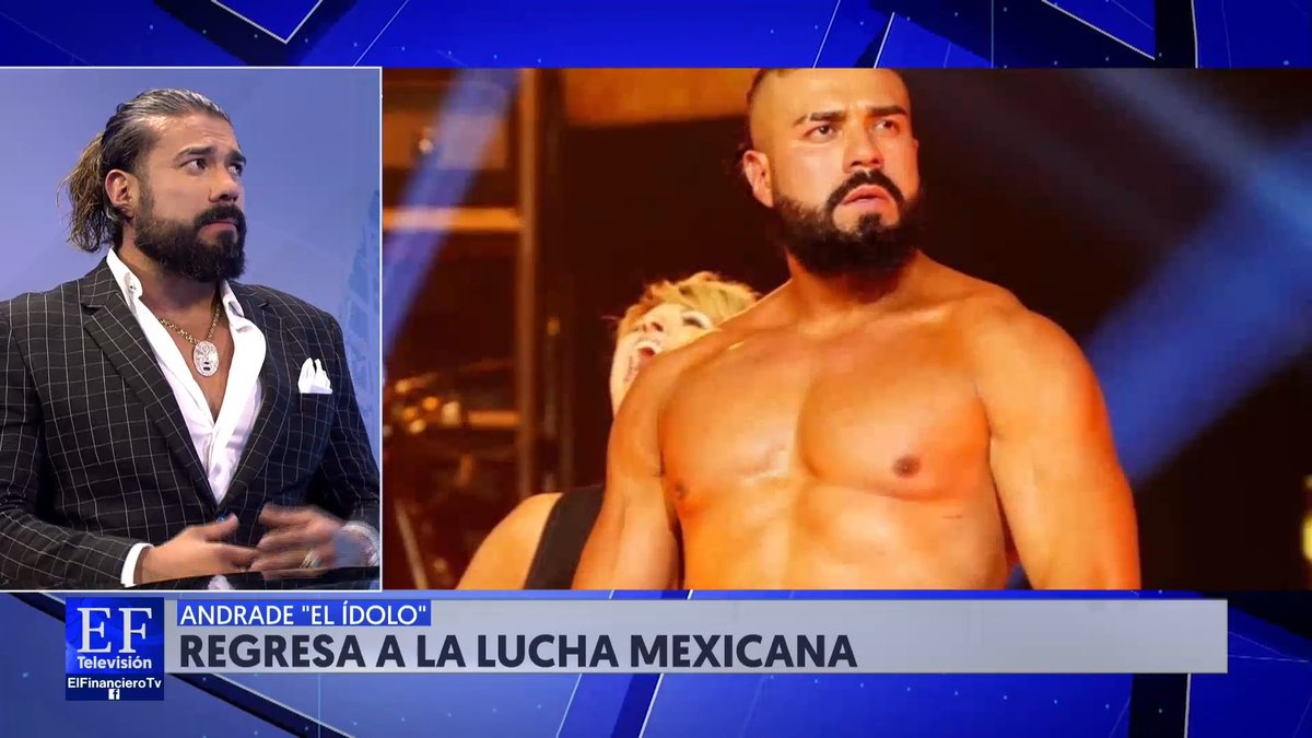 #ElFinancieroTV | Andrade "El Ídolo" (“EL IDOLO” ANDRADE), luchador mexicano, habla en exclusiva con Sofía Villalobos sobre su salida de la WWE: "No fueron drogas, tomé un suplemento con sustancias que en Estados Unidos no puedes consumir".