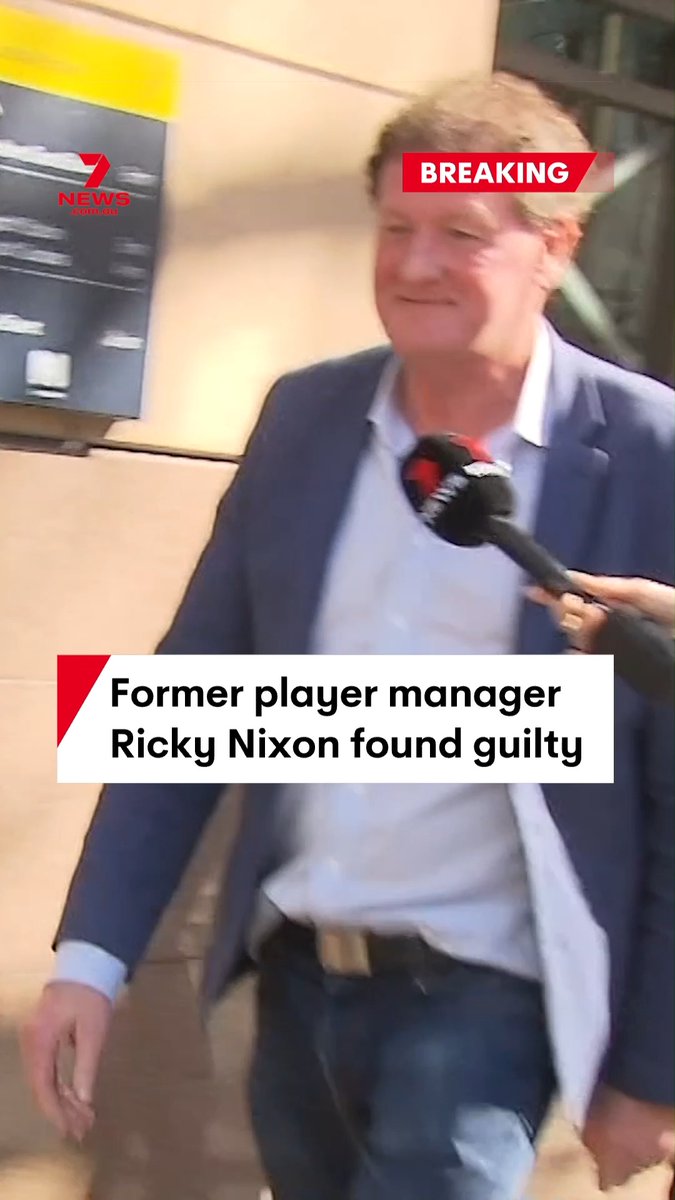 BREAKING: Former AFL player manager Ricky Nixon has been found guilty of selling footballs emblazoned with fake player signatures. Multiple Melbourne premiership players, including skipper Max Gawn, gave evidence today. #court #AFL #footy #melbourne #breakingnews