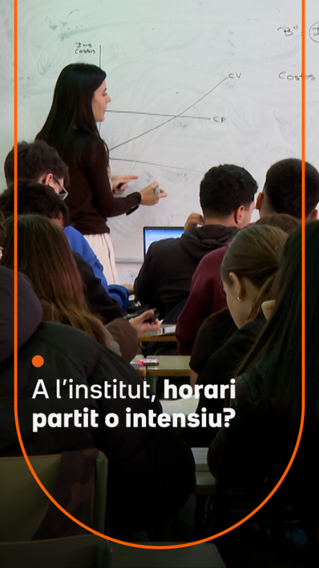 A l'institut, millor jornada intensiva o partida? La majoria de centres opten per la intensiva, però els experts recomanen repensar els horaris per adequar-los al ritme biològic dels adolescents. "Cap estudi diu que la jornada continuada sigui beneficiosa"