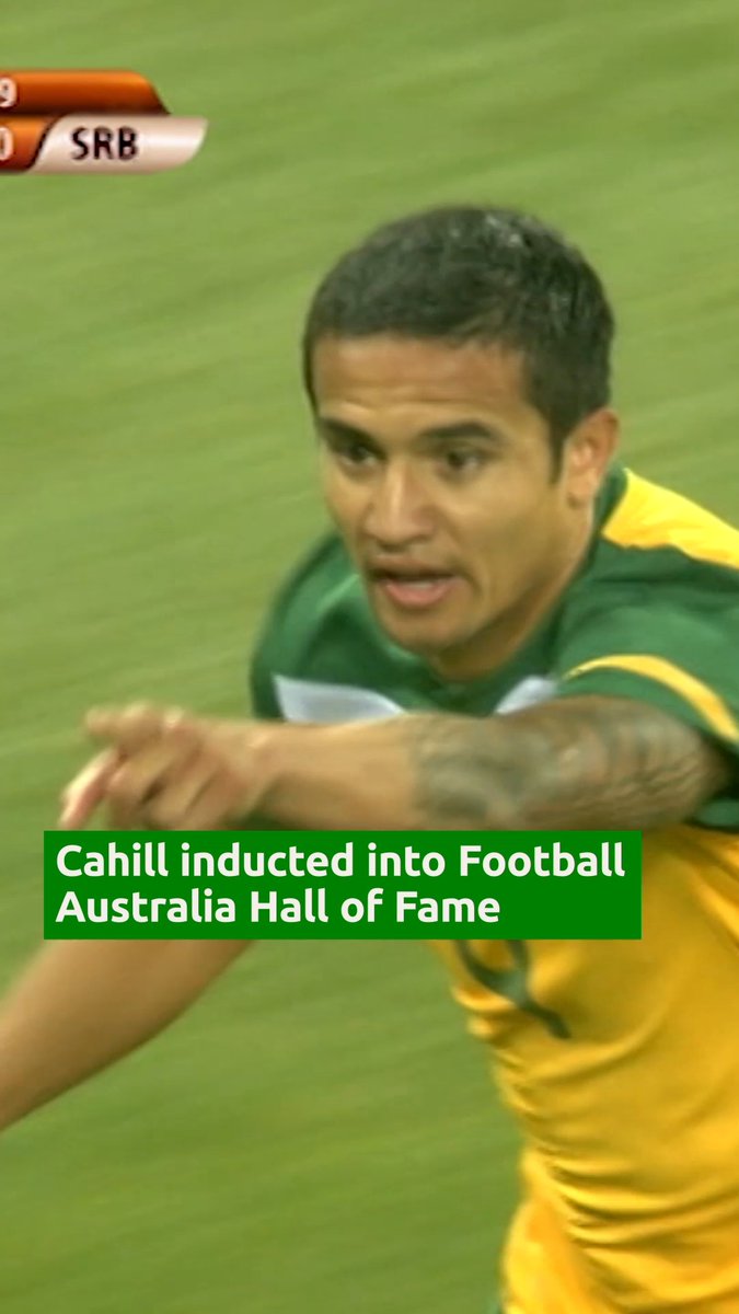 🇦🇺 Tim Cahill is the latest inductee into Football Australia's Hall of Fame! Among his many contributions to Australian football, his FIVE World Cup goals for the #Socceroos are our favourite. Congrats, Timmy. ❤️